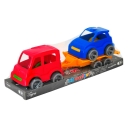 Набор автомобилей Kid cars Sport 3 шт. на планшете Автобус + Гольф Y - 458 (39823)