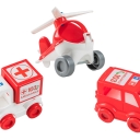 Набор автомобилей Скорая помощь 3 шт. Y - 344 (39549)