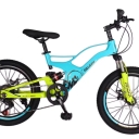 Велосипед VL-690 22" (ZZT-073) Синий/Желтый Жемчужный