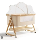 Кроватка PT-30 (JPB001) Коричневая