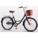 Велосипед VL - 667 26" (BYSBLN with basket) Черный