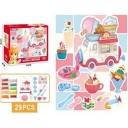 Набор цветного пластилина (аппарат для мороженого) JU-6740 OTG0990451