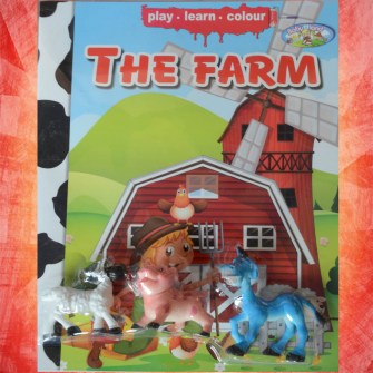 Книжка-раскраска «Ферма» для детей: продажа оптом и в розницу по ценам от производителя