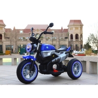 Детский мотоцикл на аккумуляторах модели «BG8188» синего цвета: Продажа оптом и в розницу по низким ценам